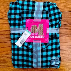 Joe boxer flannel pajamas NWT